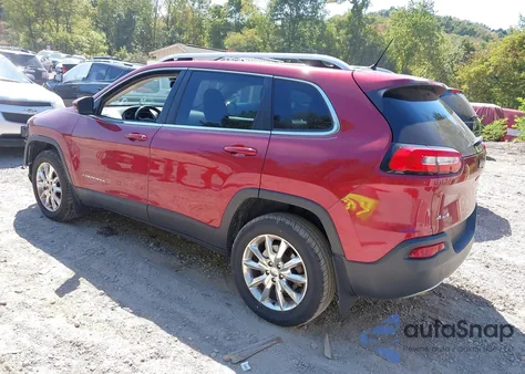 2015 Jeep Cherokee Limited z USA, uszkodzony, nr VIN 1C4PJMDB8FW600009